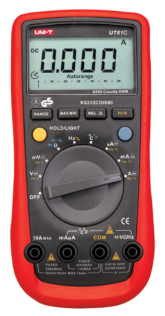 优利德UT61B 新一代自动量程数字万用表，电工电子领域的得力助手